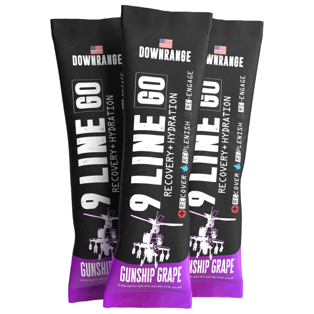 9 LINE GO DownRange Supplements