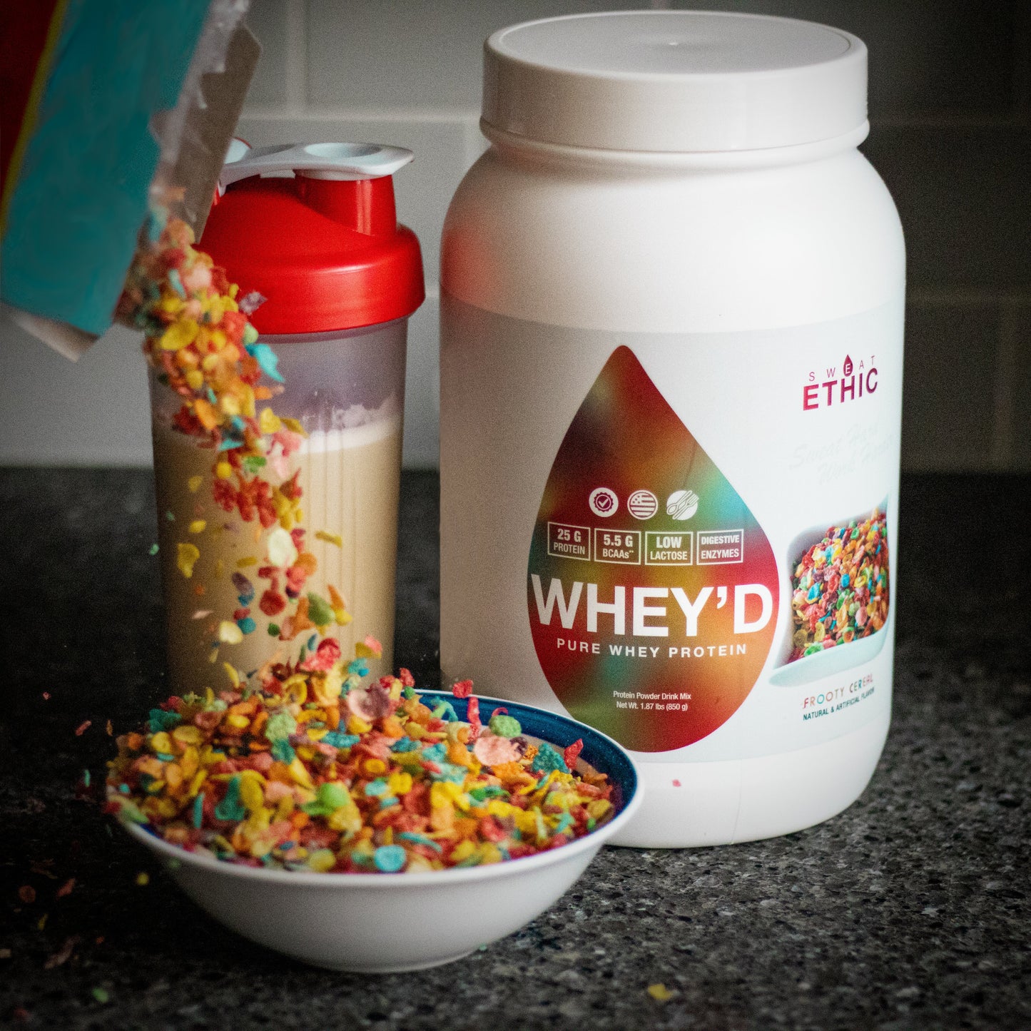 WHEY'D Sweat Ethic