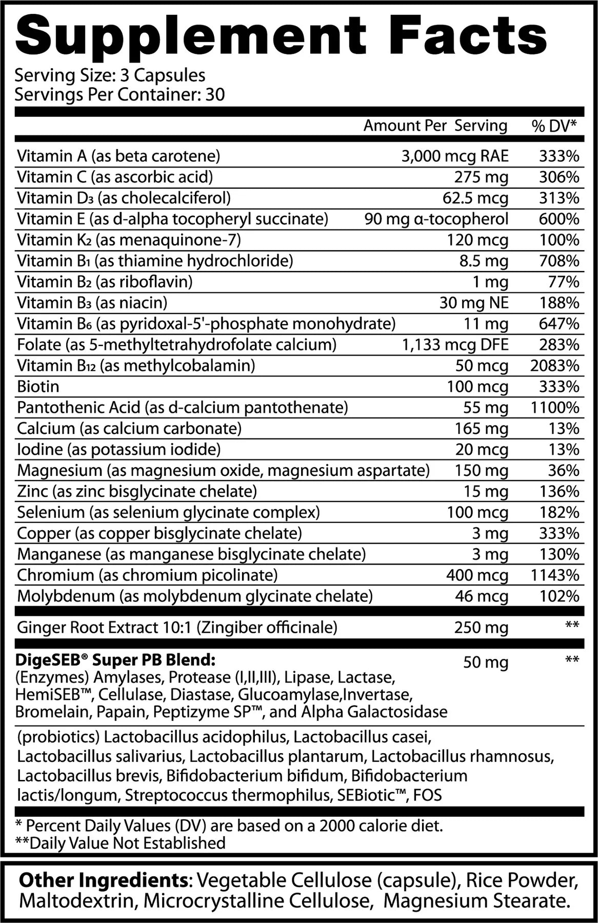 MULTIVITAMIN Sweat Ethic