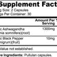 Organic Ashwagandha Root Optimal Nutrition & Supps