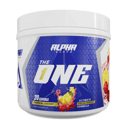 THE ONE | PRE-WORKOUT alpha supps