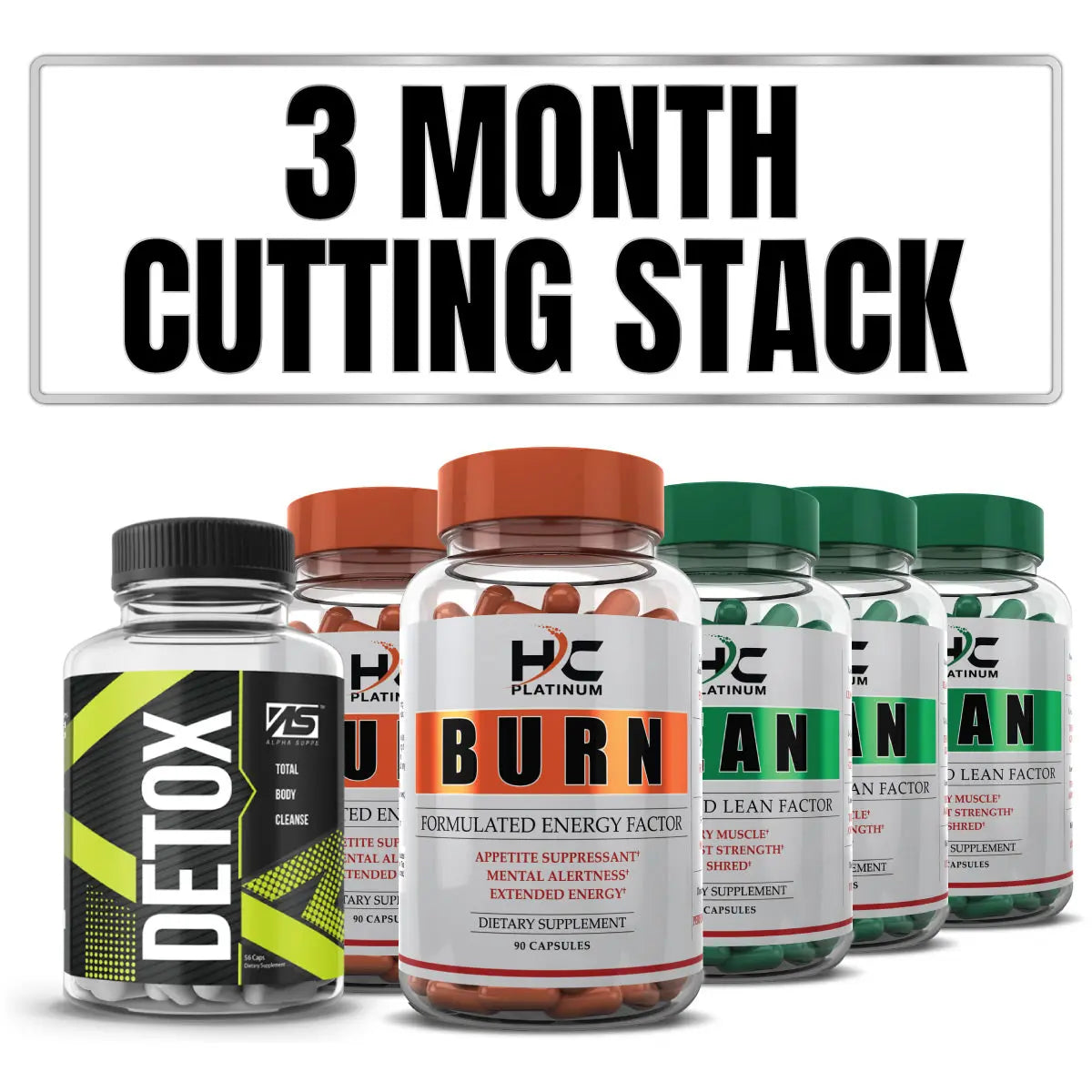 3 MONTH CUTTING STACK Optimal Nutrition & Supps