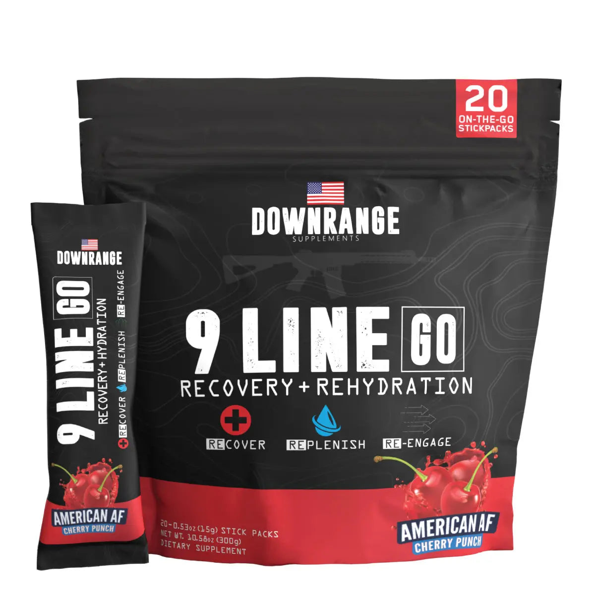 9 LINE GO DownRange Supplements