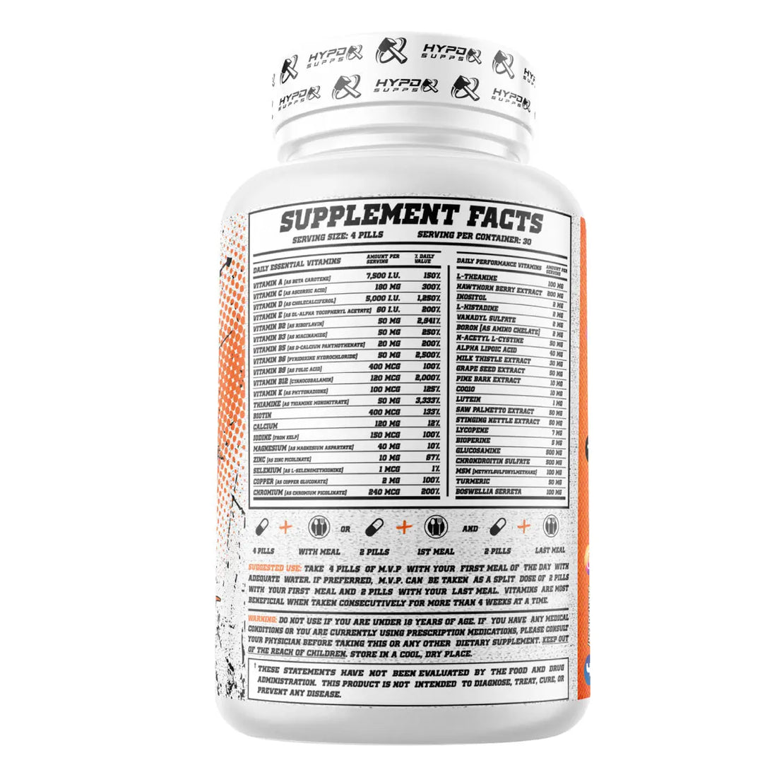 MVP Multivitamin & Joint Support Optimal Nutrition & Supps